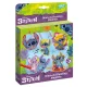 Stitch gyémántfestés szett 6 db formával, mágnesek és kulcstartó