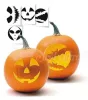 Halloween tökfaragáshoz sablonszett, 10 db/csomag, Arpex