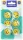 Smiley, emoji mágnes szett, 6 db-os, 33mm