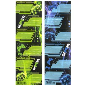 Gamer füzetcímke 6 db/ív, Starpak (559543)