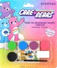 Care Bears arcfesték, tégelyes, 9 db-os 4 ív matricával (6 szín), Starpak