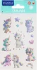 Tetoválás matrica szett, cuki unikornisok, 10x17,5cm, Sticker Boo