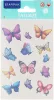 Tetoválás matrica szett, lepkék, 10x17,5cm, Sticker Boo (590553)