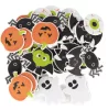 Dekorgumi, öntapadós halloweeni formák, Craft with fun