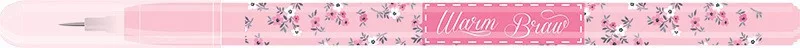 Tolóbetétes ceruza HB, M&G Warm Braw, virágos