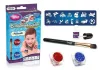Csillámtetoválás szett, Mini, Fiús (kék) Plucky 15 sablonnal és 2 csillámporral
