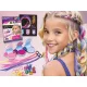 Magic Hair Studio, hajdíszítő szett hajkrétával, gyöngyökkel és műhaj fonatokkal