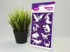 Sablonok, Dino Fun (dinoszauruszok) sablon szett, kicsi, 8 db-os