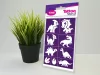 Sablonok, Dino Dash (dinoszauruszok) sablon szett, kicsi, 9 db-os