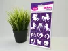 Sablonok, Rainbow Gallop (lovak, unikornisok) sablon szett, kicsi, 11 db-os