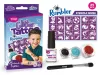 Csillámtetoválás Rumbler szett (25 sablon, 3 csillámpor, 5 ml ragasztó, ecset)