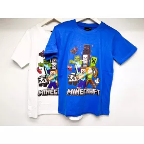 Minecraft gyerek fiú rövid ujjú póló 
