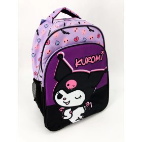 Kuromi gyerek kislány többrekeszes iskola táska 