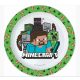 Minecraft gyerek lapos tányér