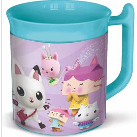   Gabby Babaháza gyerek különleges díszítésű mikrózható bögre 400 ml