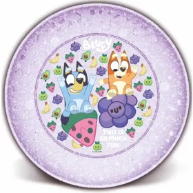 Bluey gyerek műanyag lapostányér