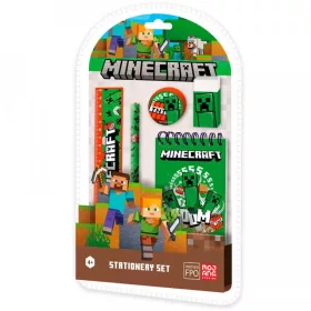 MINECRAFT fiú írószer szett 5db-os
