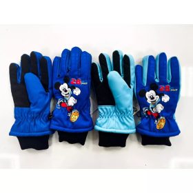 Mickey gyerek fiú ötujjas síkesztyű