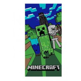 Minecraft gyerek fiú törölköző