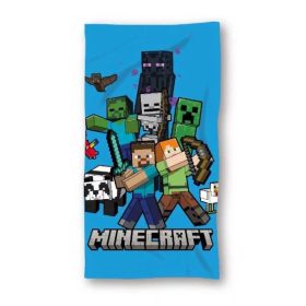 Minecraft gyerek fiú törölköző