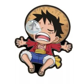 One Piece gyerek kisfiú 3D-s forma párna