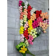 Szilikon tulipán vegyes szín