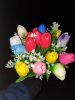 Szilikon tulipán vegyes szín