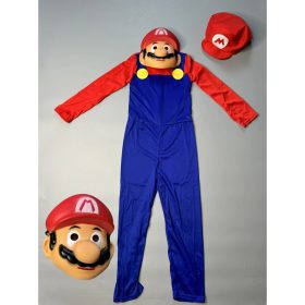 Super Mario jelmez maszkkal